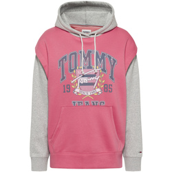 Abbigliamento Donna Felpe Tommy Jeans DW0DW11890 Rosa