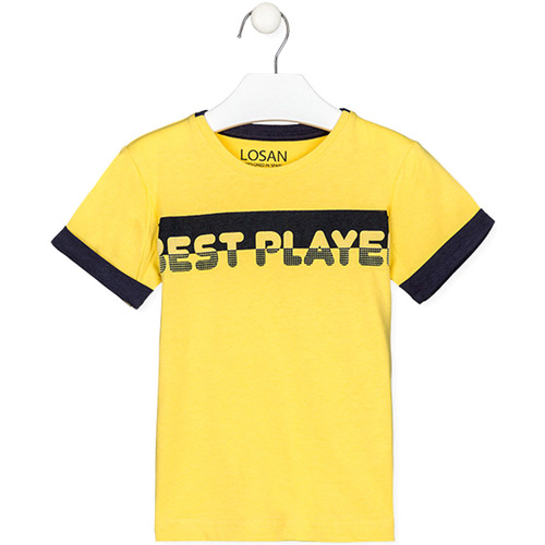 Abbigliamento Unisex bambino T-shirt & Polo Losan 215-1030AL Giallo