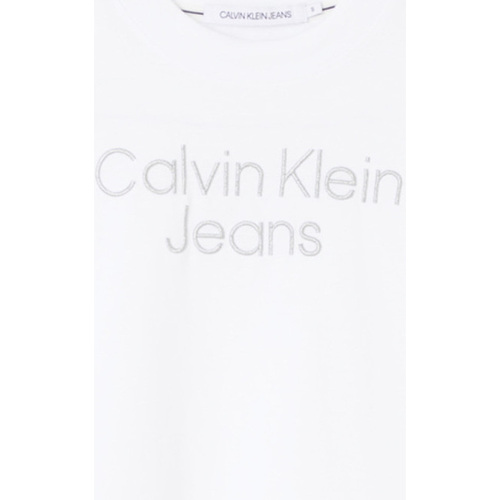 Abbigliamento Donna T-shirt & Polo Calvin Klein Jeans J20J218260 Bianco