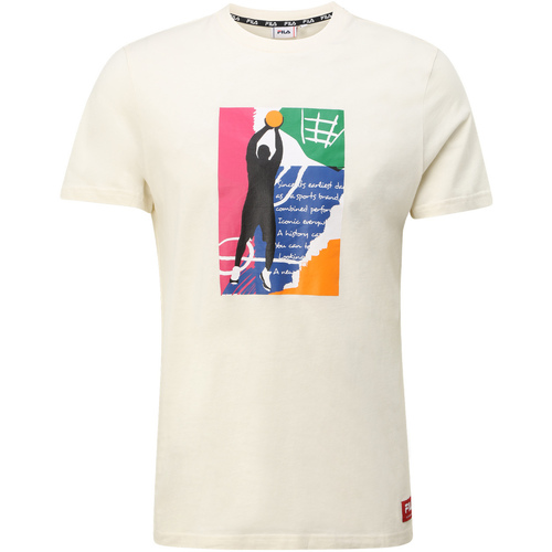 Abbigliamento Uomo T-shirt & Polo Fila FAM0009 Beige