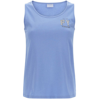 Abbigliamento Donna Top / T-shirt senza maniche Freddy S2WCLK1 Blu