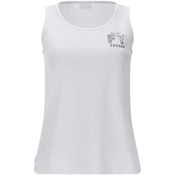 Abbigliamento Donna Top / T-shirt senza maniche Freddy S2WCLK1 Bianco