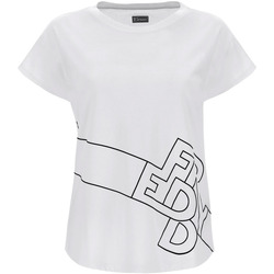 Abbigliamento Donna T-shirt & Polo Freddy S2WFTT2 Bianco