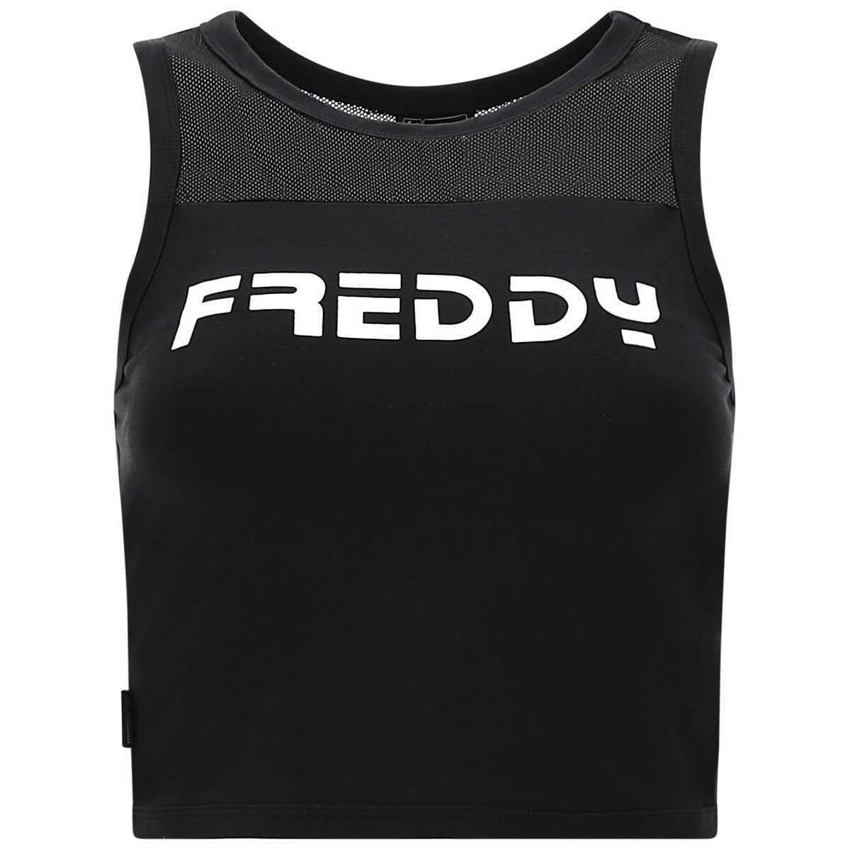 Abbigliamento Donna Top / T-shirt senza maniche Freddy S2WMAK1 Nero