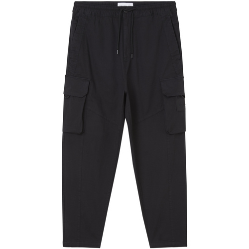 Abbigliamento Uomo Pantaloni Calvin Klein Jeans J30J320056 Nero