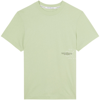 Abbigliamento Uomo T-shirt & Polo Calvin Klein Jeans J30J320193 Verde