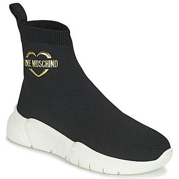 Scarpe Donna Sneakers alte Love Moschino JA15413G1F Nero
