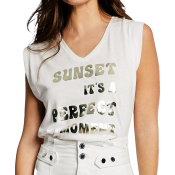 Abbigliamento Donna T-shirt maniche corte Morgan 221-DSUN Bianco