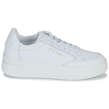 Tommy Hilfiger Th Signature Leather Sneaker Bianco