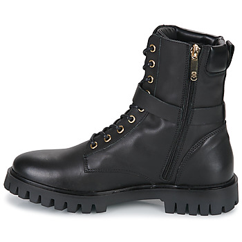 Tommy Hilfiger Buckle Lace Up Boot Nero