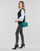 Abbigliamento Donna Maglioni Karl Lagerfeld KNIT VEST W/ POPLIN SHIRT Nero / Bianco