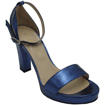 Scarpe Donna Sandali Angela Calzature Elegance AANGC1529Pbluette Blu