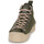 Scarpe Donna Sneakers alte Bensimon Stella Wool Mountain Kaki