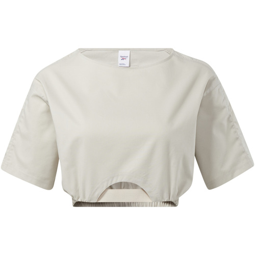 Abbigliamento Donna T-shirt maniche corte Reebok Sport HB8651 Grigio