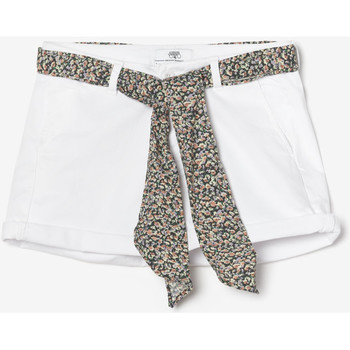 Abbigliamento Donna Shorts / Bermuda Le Temps des Cerises Shorts shorts VELI 4 Bianco