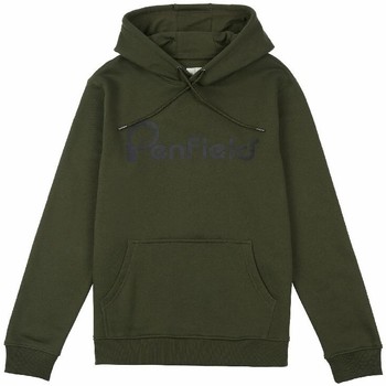 Abbigliamento Uomo Felpe Penfield Sweatshirt à capuche  Bear Chest Print Verde