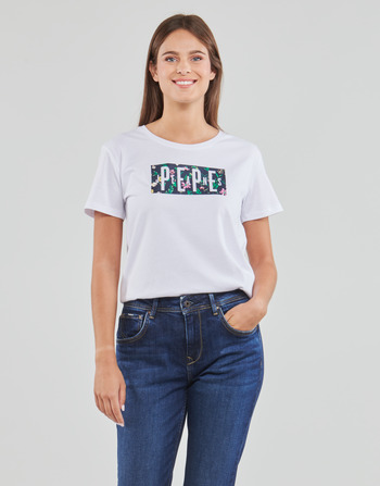Abbigliamento Donna T-shirt maniche corte Pepe jeans PATSY Bianco
