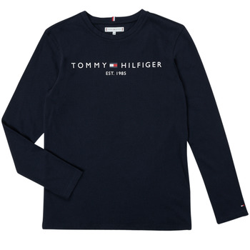 Abbigliamento Bambino T-shirts a maniche lunghe Tommy Hilfiger KS0KS00202-DW5 Marine