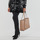 Borse Donna Tote bag / Borsa shopping Guess ECO BRENTON TOTE Nero / Marrone