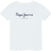 Abbigliamento Bambino T-shirt maniche corte Pepe jeans ART Bianco