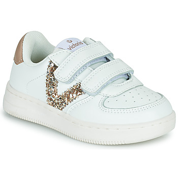 victoriavictoria 1065133-KIDS TRIBU Sneaker Glitter con Cerniera Flatform Unisex Bambino 
