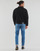 Abbigliamento Uomo Giacche in jeans Calvin Klein Jeans GENDERLESS PADDED DENIM JACKET Nero