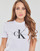 Abbigliamento Donna T-shirt maniche corte Calvin Klein Jeans CORE MONOGRAM REGULAR TEE Bianco