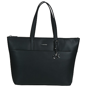 Borse Donna Tote bag / Borsa shopping Calvin Klein Jeans CK MUST SHOPPER LG W/SLIP PKT Nero