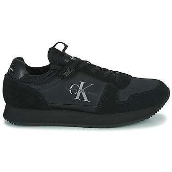 Calvin Klein Jeans RUNNER SOCK LACEUP NY-LTH Nero
