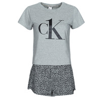 Abbigliamento Donna Pigiami / camicie da notte Calvin Klein Jeans SLEEP SHORT Grigio
