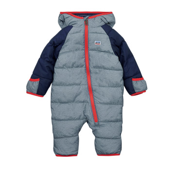 Abbigliamento Bambino Piumini Levi's BABY SNOWSUIT Marine / Grigio