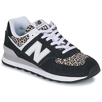 New Balance 574 Nero / Leopard