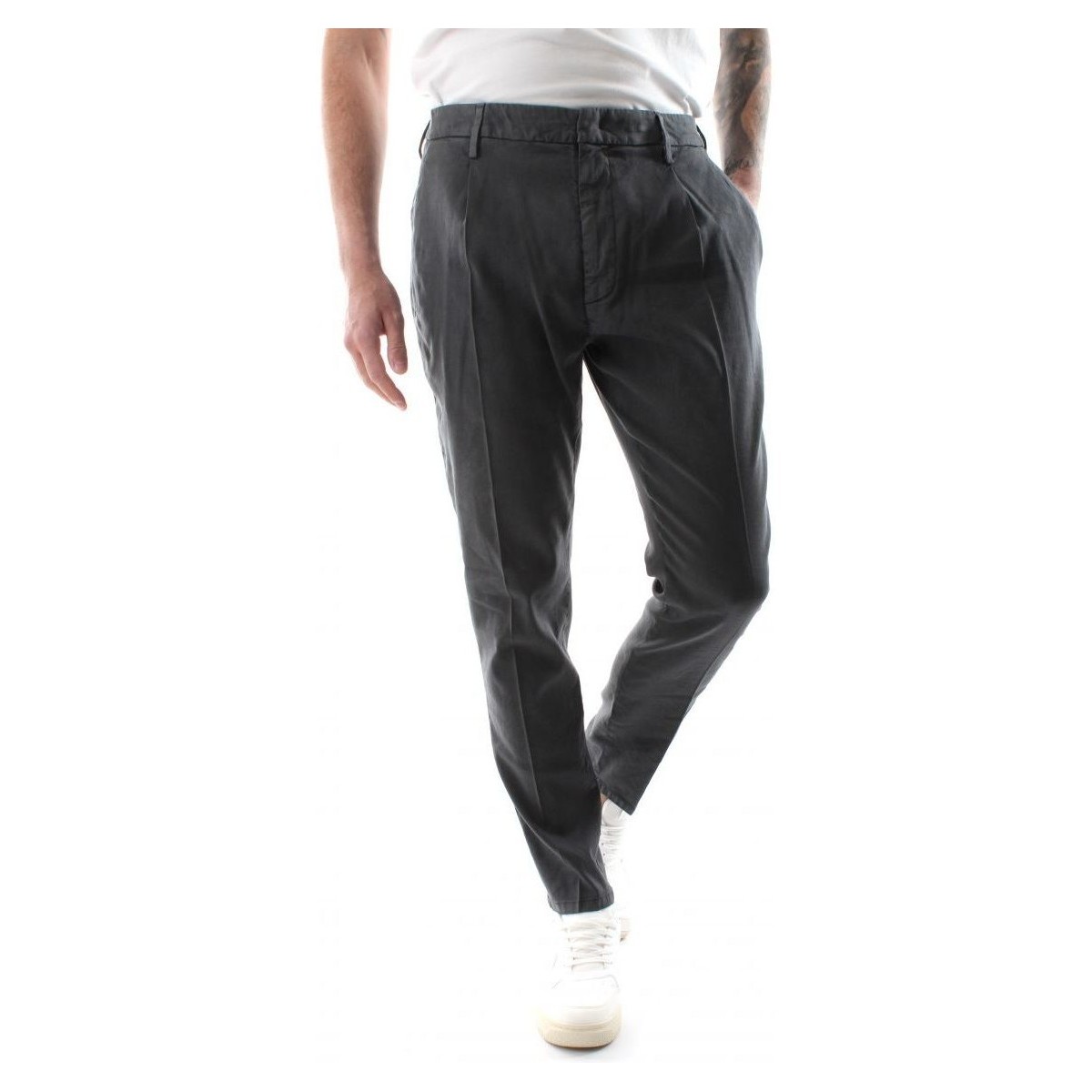 Abbigliamento Uomo Pantaloni Dondup TYLER BM5-BM5 925 Grigio