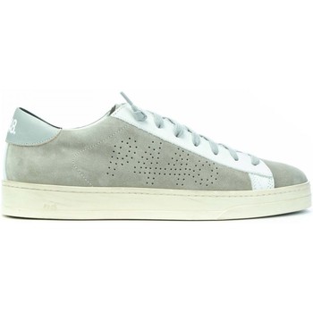 Scarpe Uomo Trekking P448 Ss22jack-M Sneaker Lacci Man Leone Shoes Grey_white