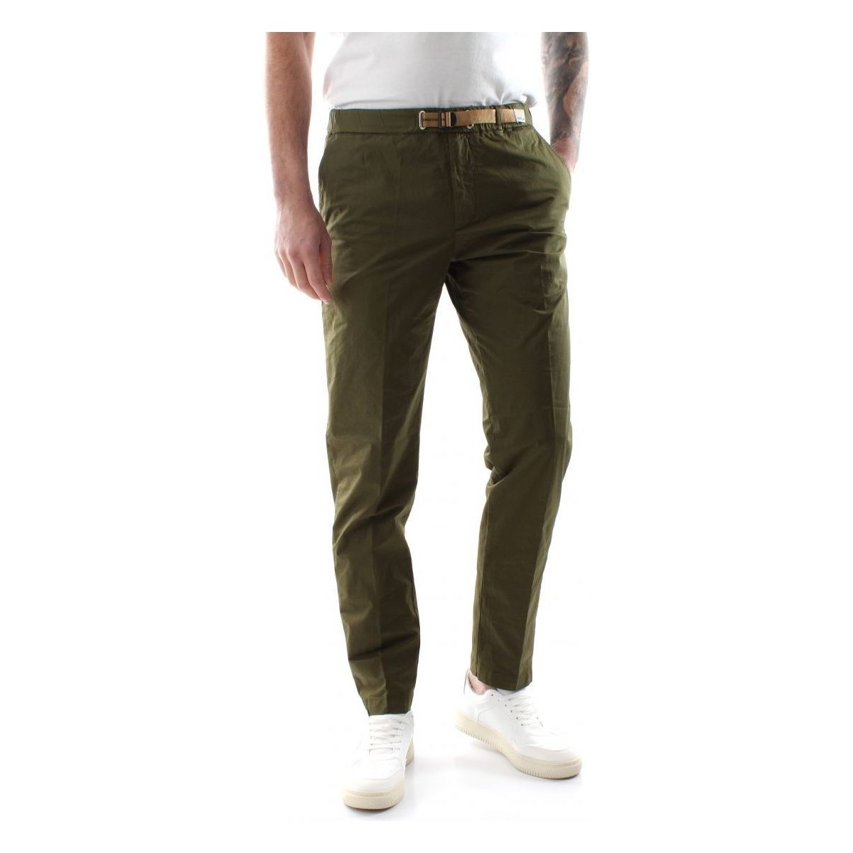 Abbigliamento Uomo Pantaloni White Sand 23SU66 17-27 Verde