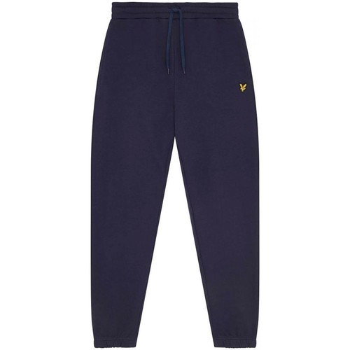 Abbigliamento Uomo Pantaloni Lyle & Scott ML720VOG SLIM SWEAT PANT-Z991 NAVY Blu