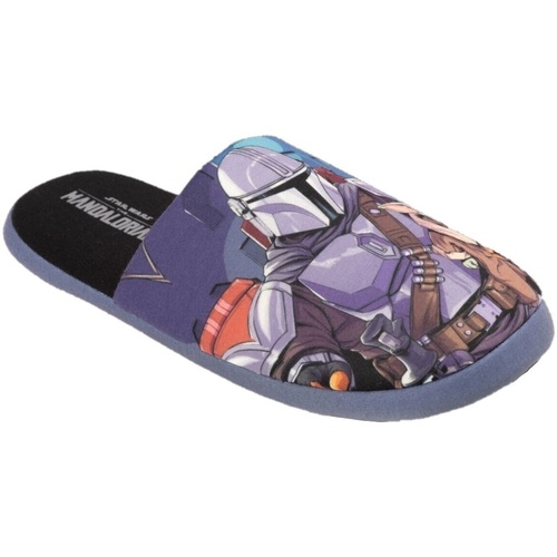 Scarpe Uomo Pantofole Star Wars: The Mandalorian NS6645 Nero