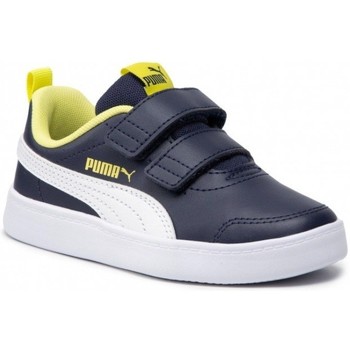 Scarpe Bambino Sneakers Puma Courtflex V2 Ps Sneakers Bambino Blu