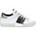 Scarpe Donna Sneakers basse Crime London LOW TOP DISTRESSED Bianco