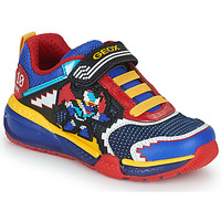 Scarpe GEOX Bambini Sneakers Trendy  BLU PU,Tessuto J9204J-000SB-C4138 