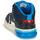 Scarpe Bambino Sneakers alte Geox J GRAYJAY BOY B Blu / Rosso