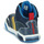 Scarpe Bambino Sneakers alte Geox J INEK BOY A Blu / Rosso