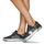 Scarpe Donna Sneakers basse Philippe Model PARISX LOW WOMAN Nero / Glitter / Leop