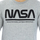 Abbigliamento Uomo Felpe Nasa NASA04S-GREY Grigio