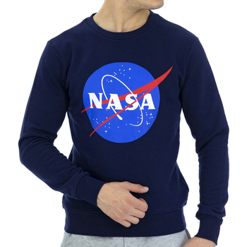 Abbigliamento Uomo Felpe Nasa NASA11S-BLUE Blu