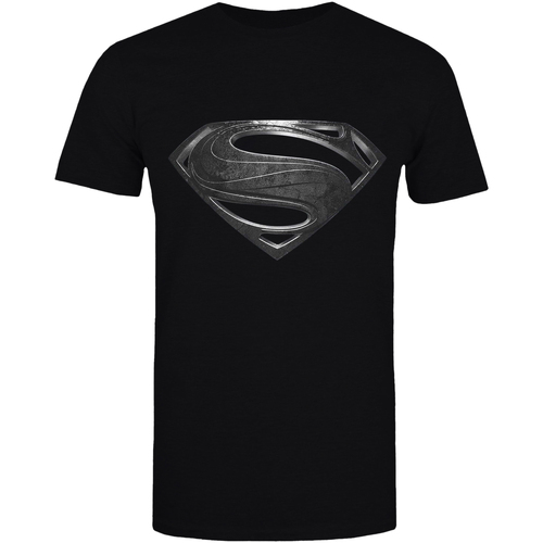 Abbigliamento T-shirts a maniche lunghe Justice League HE784 Nero