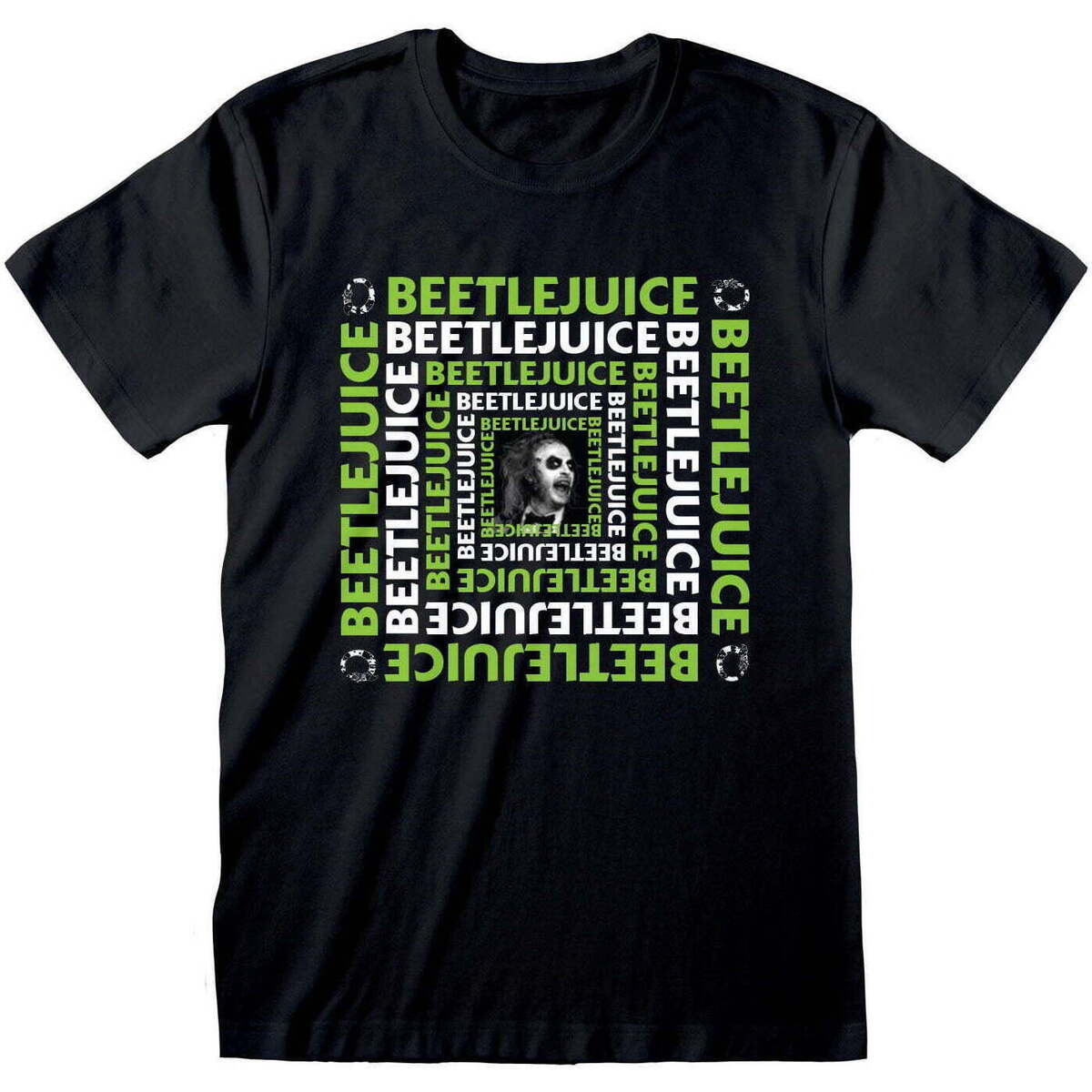 Abbigliamento T-shirts a maniche lunghe Beetlejuice HE787 Nero