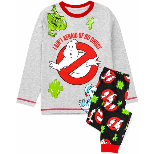 Abbigliamento Unisex bambino Pigiami / camicie da notte Ghostbusters I Ain't Afraid Of No Ghost Nero