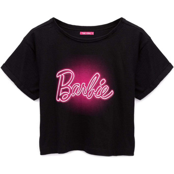 Abbigliamento Donna T-shirt maniche corte Barbie  Nero