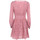 Abbigliamento Donna Abiti lunghi MICHAEL Michael Kors Abito in pizzo rosa 